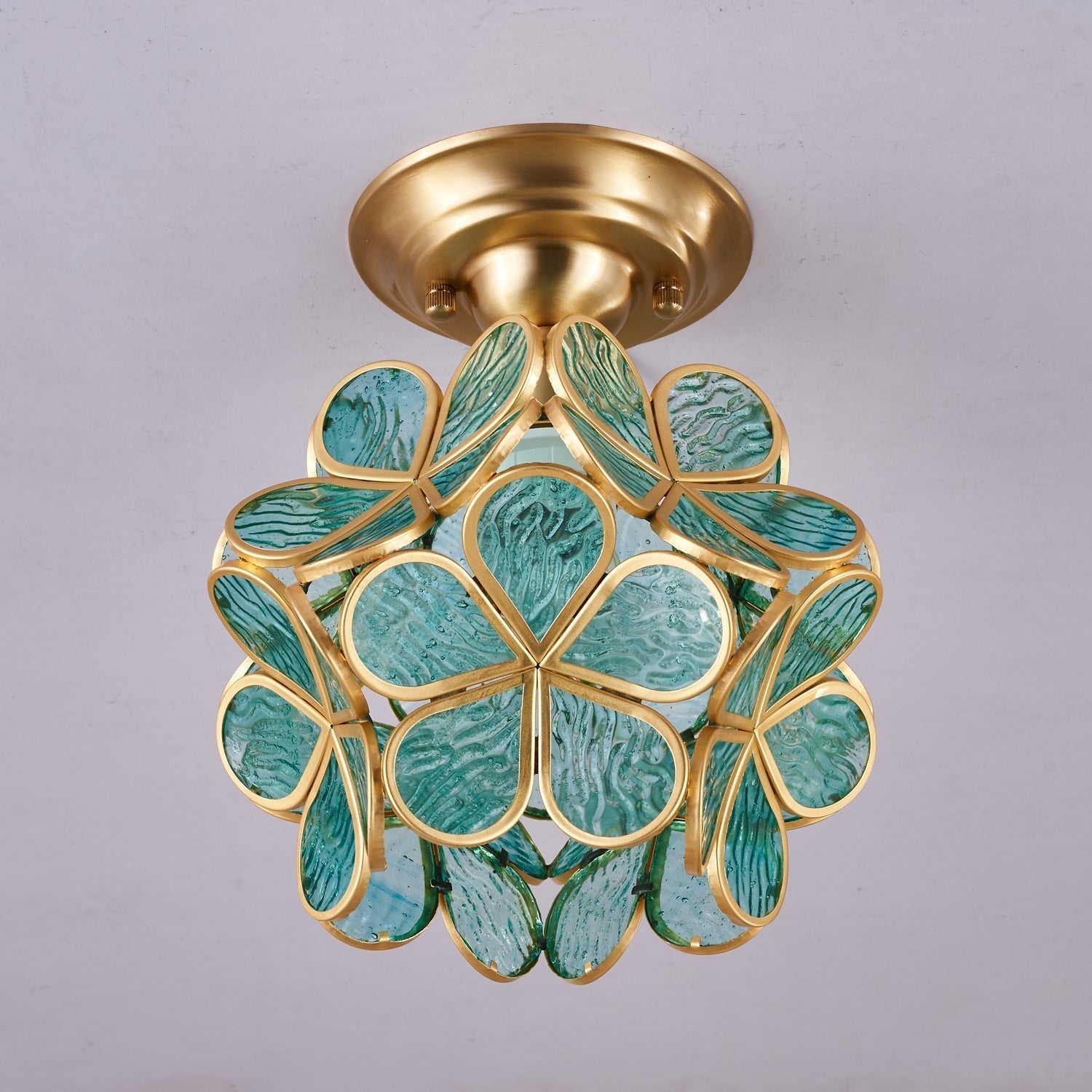 Golden Bloom Ceiling Light by FIFTH & BEAM — product view 4