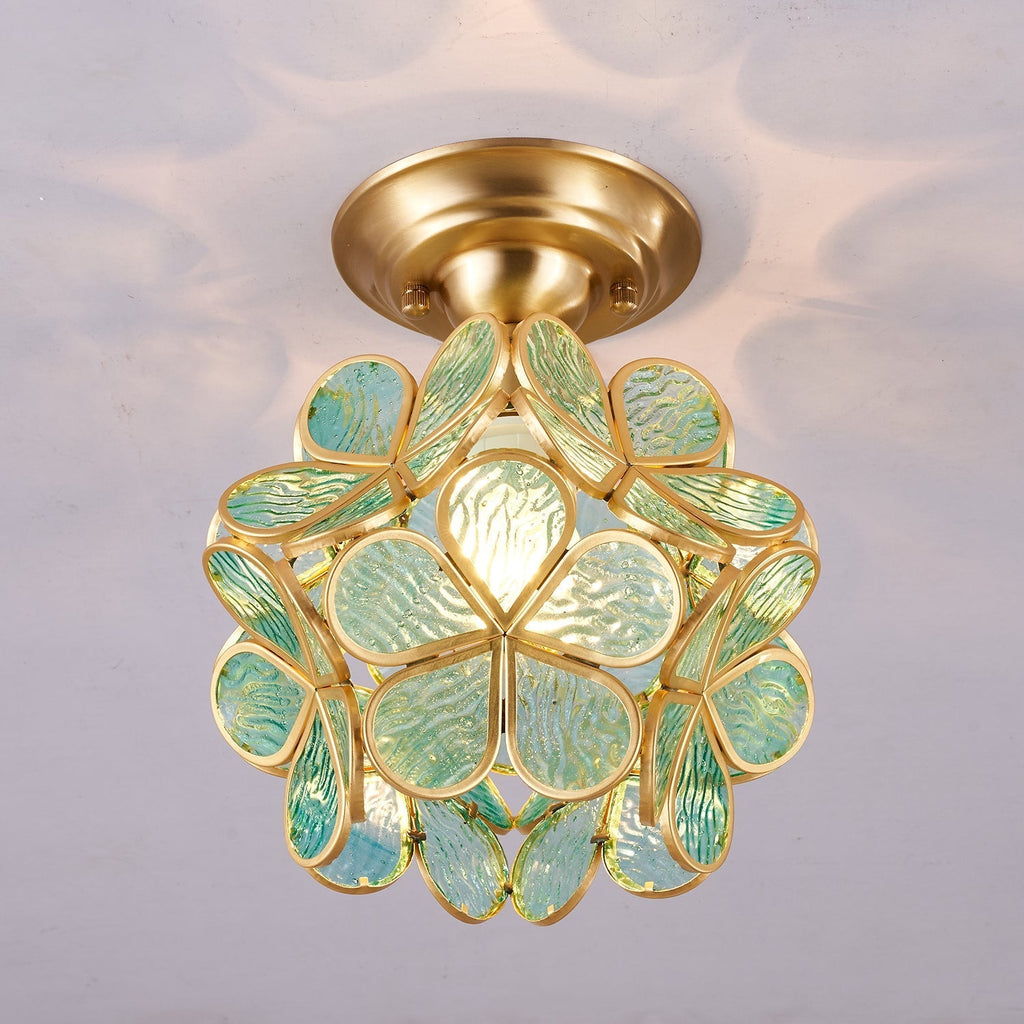 Golden Bloom Ceiling Light by FIFTH & BEAM — product view 12
