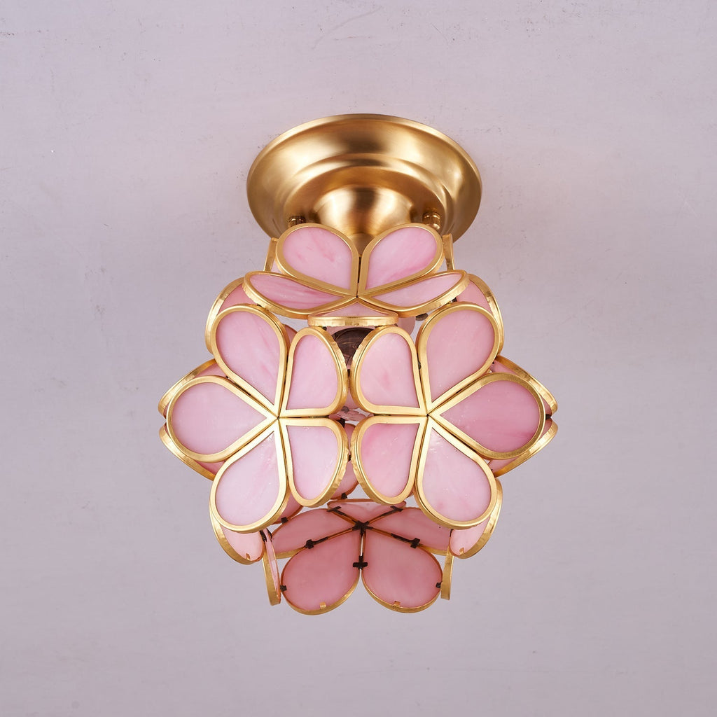 Golden Bloom Ceiling Light by FIFTH & BEAM — product view 6