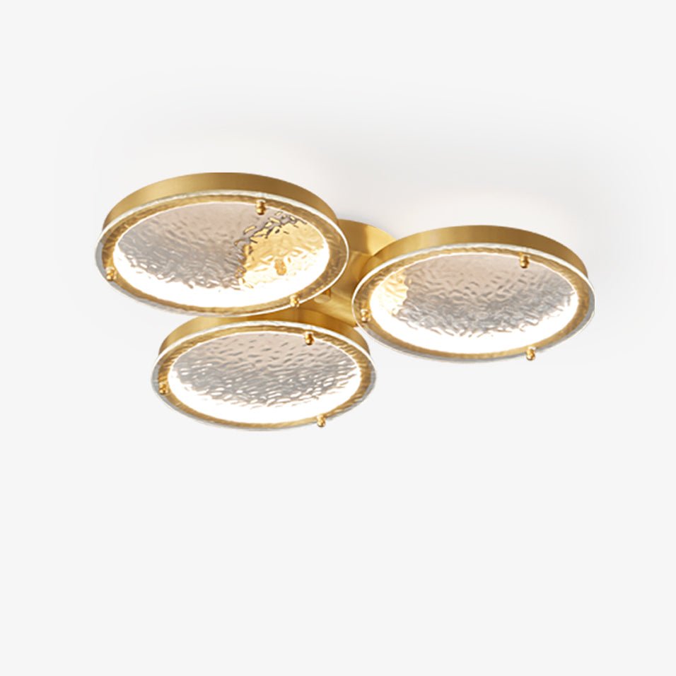 Golden Rings Ceiling Light by FIFTH & BEAM — product view 1