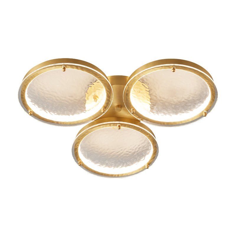Golden Rings Ceiling Light by FIFTH & BEAM — product view 10