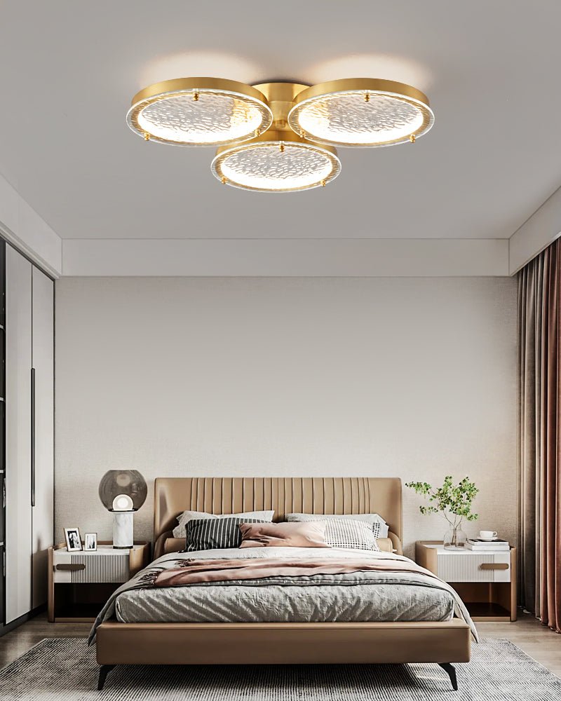 Golden Rings Ceiling Light by FIFTH & BEAM — product view 5