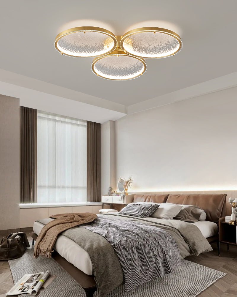 Golden Rings Ceiling Light by FIFTH & BEAM — product view 6