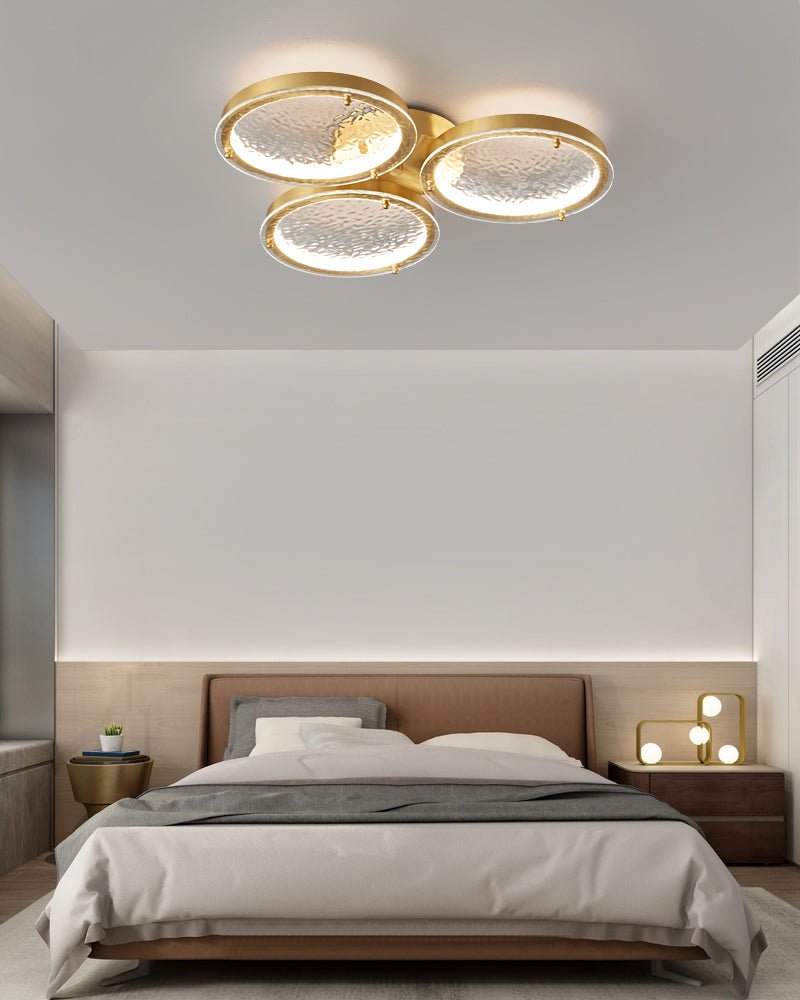 Golden Rings Ceiling Light by FIFTH & BEAM — product view 7