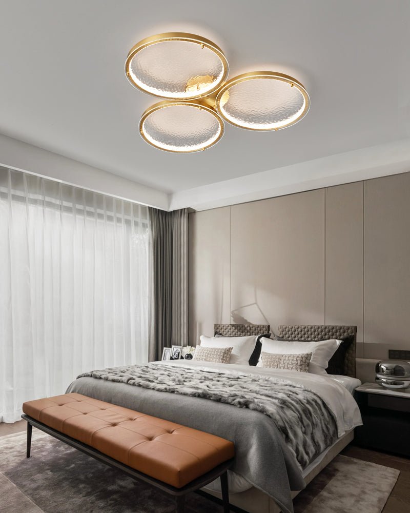 Golden Rings Ceiling Light by FIFTH & BEAM — product view 8