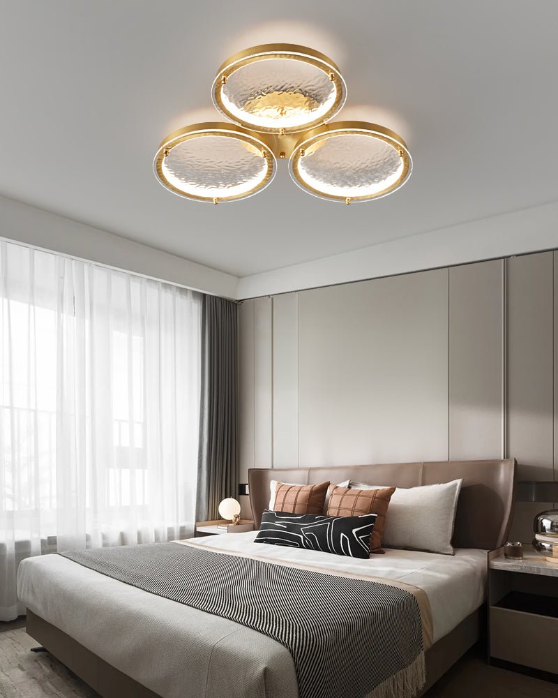 Golden Rings Ceiling Light by FIFTH & BEAM — product view 9