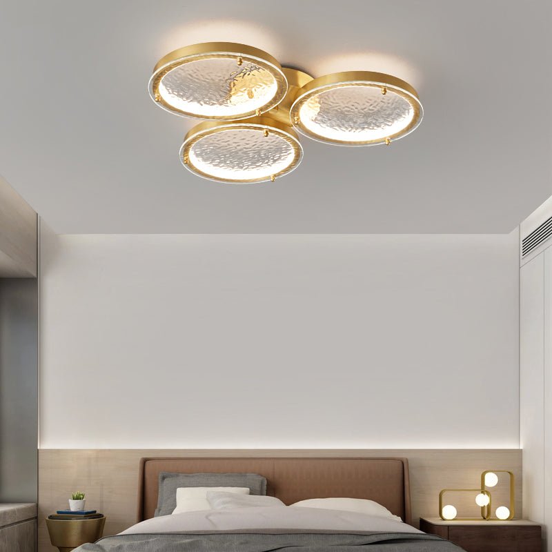 Golden Rings Ceiling Light by FIFTH & BEAM — product view 2