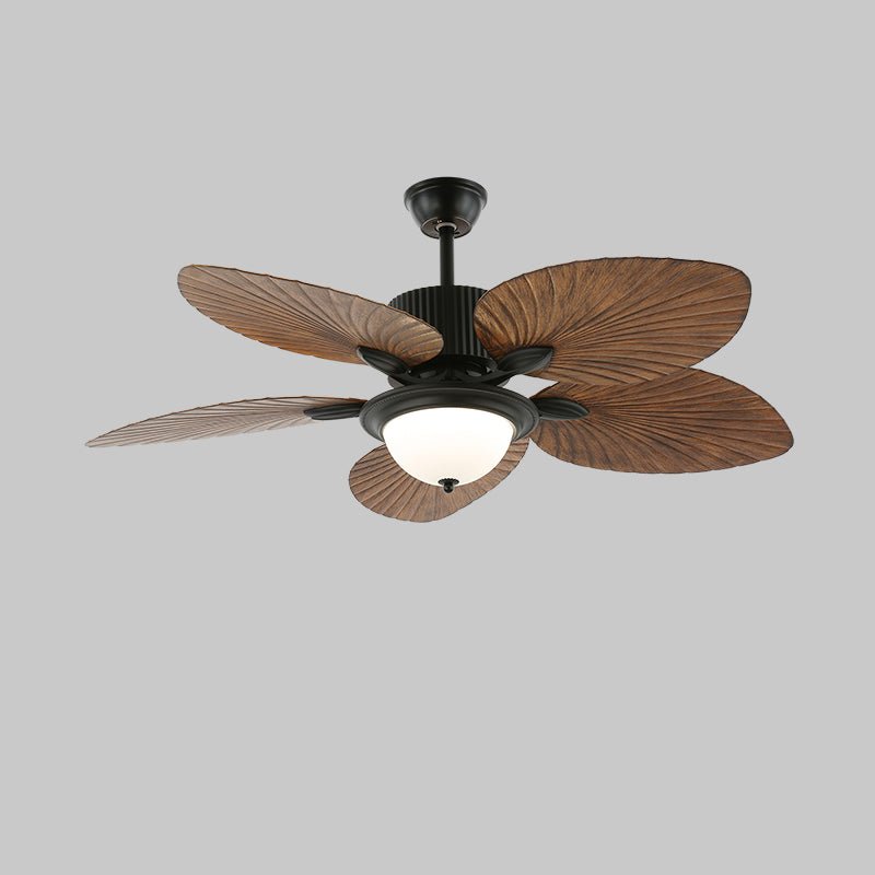 Banana Leaves Ceiling Fan Light by FIFTH & BEAM — product view 25