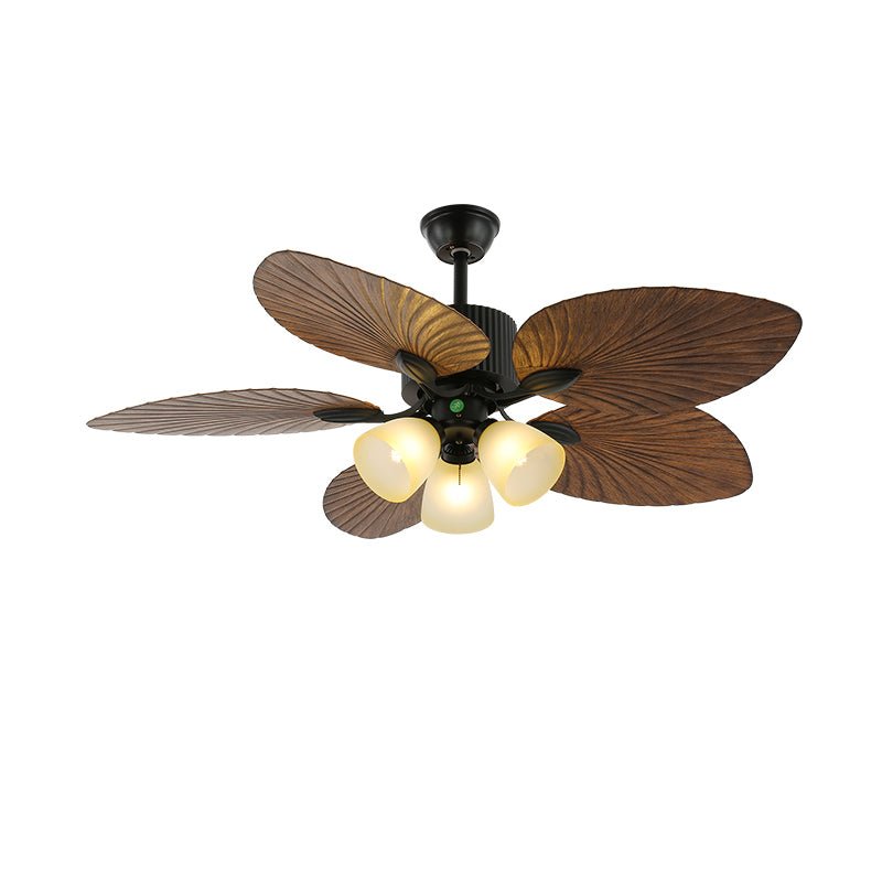 Banana Leaves Ceiling Fan Light by FIFTH & BEAM — product view 6