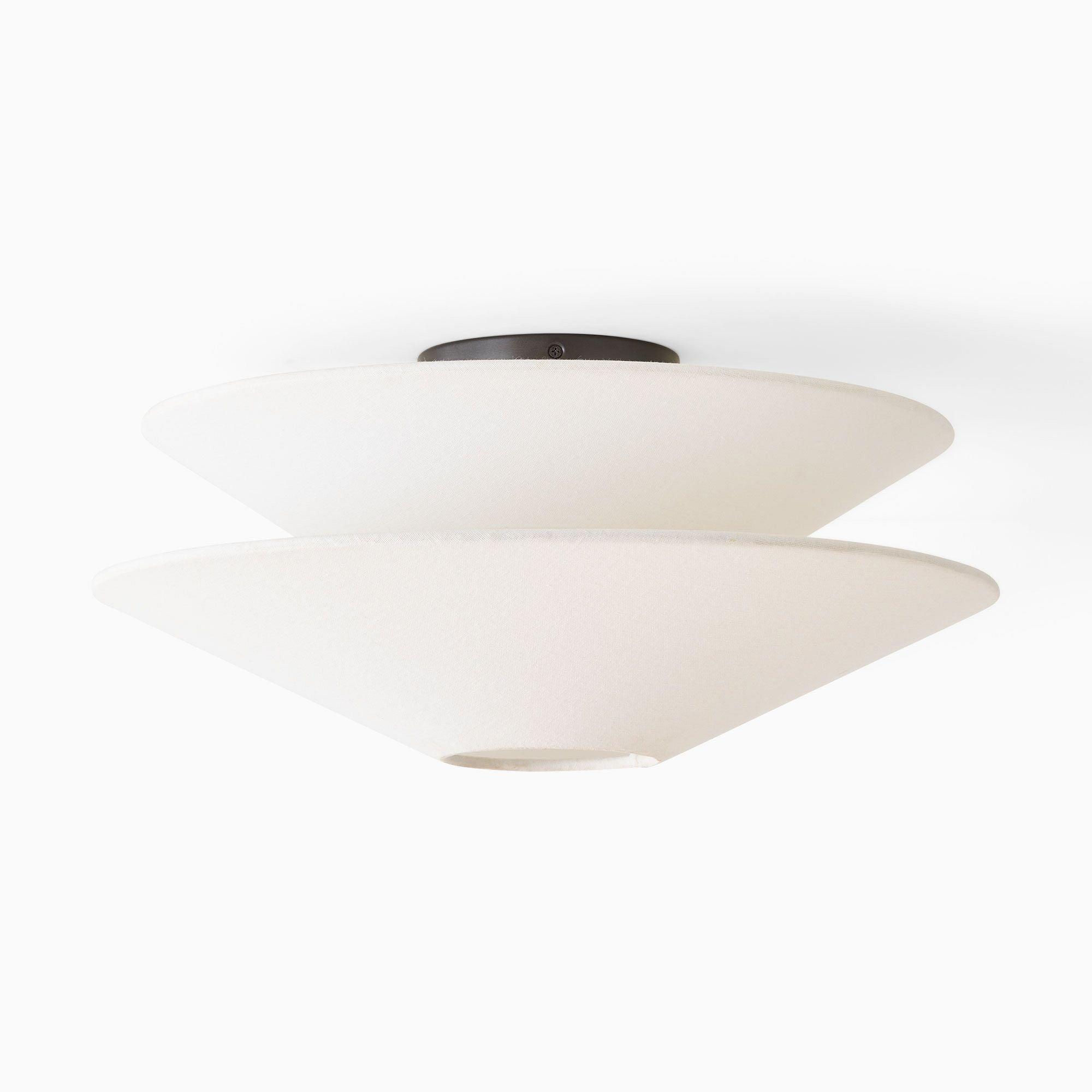 Gull Flushmount Ceiling Light by FIFTH & BEAM — product view 4