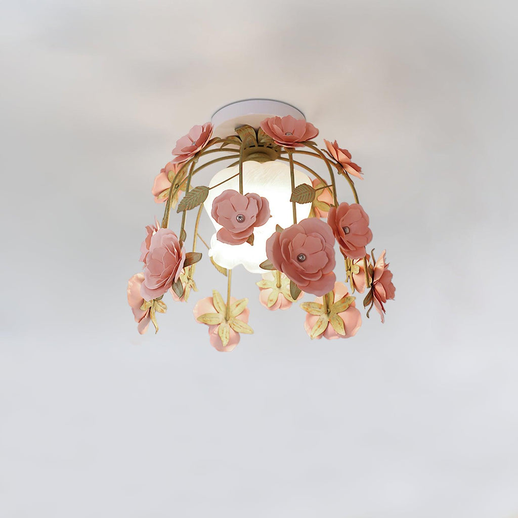Hanging Flower Ceiling Lamp by FIFTH & BEAM — product view 4