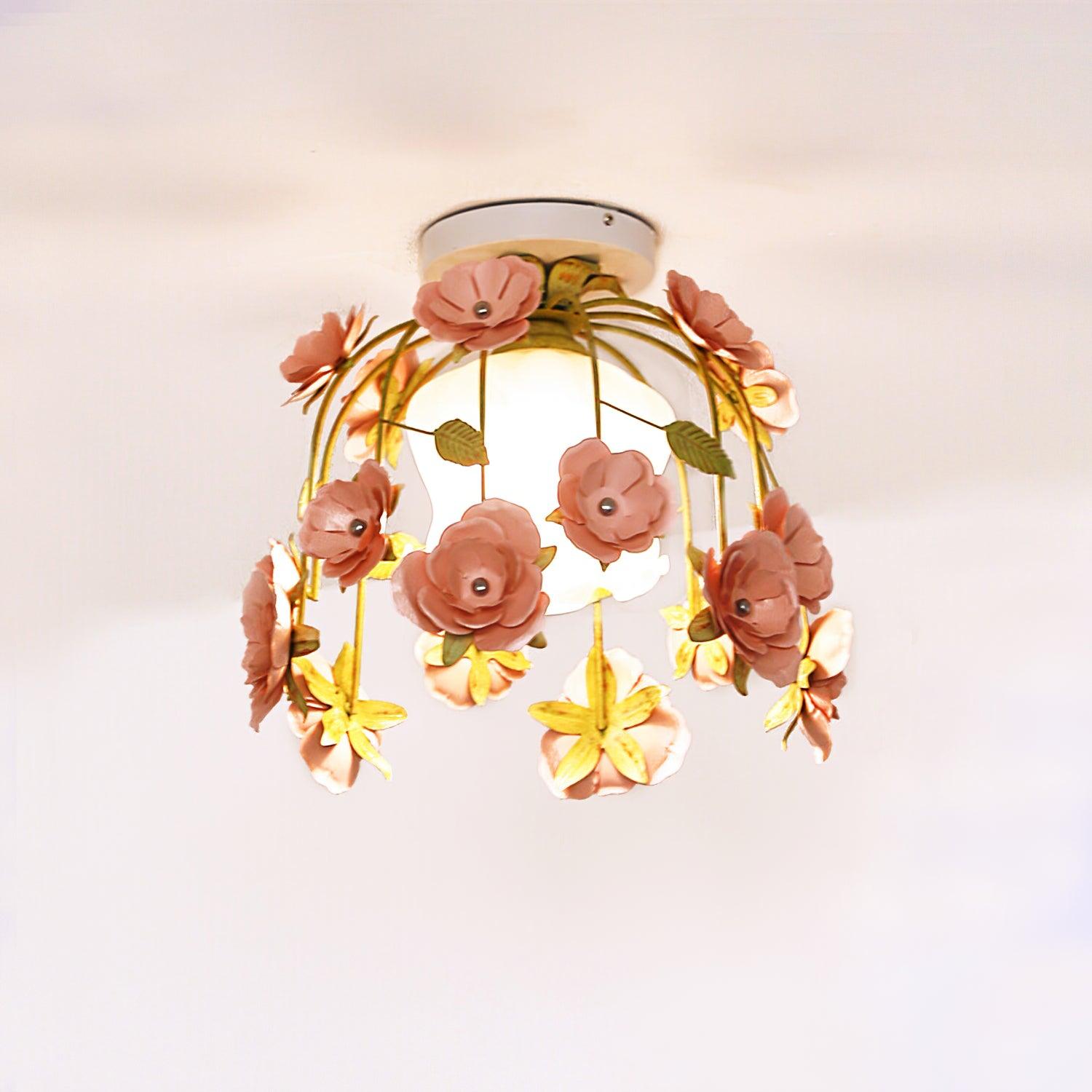 Hanging Flower Ceiling Lamp by FIFTH & BEAM — product view 6
