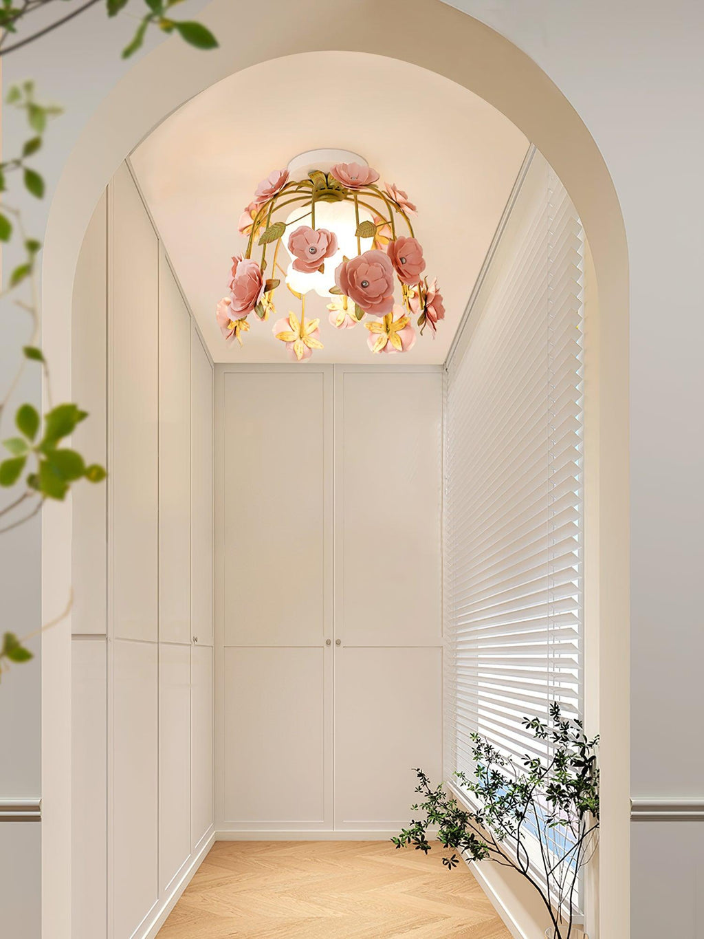 Hanging Flower Ceiling Lamp by FIFTH & BEAM — product view 9