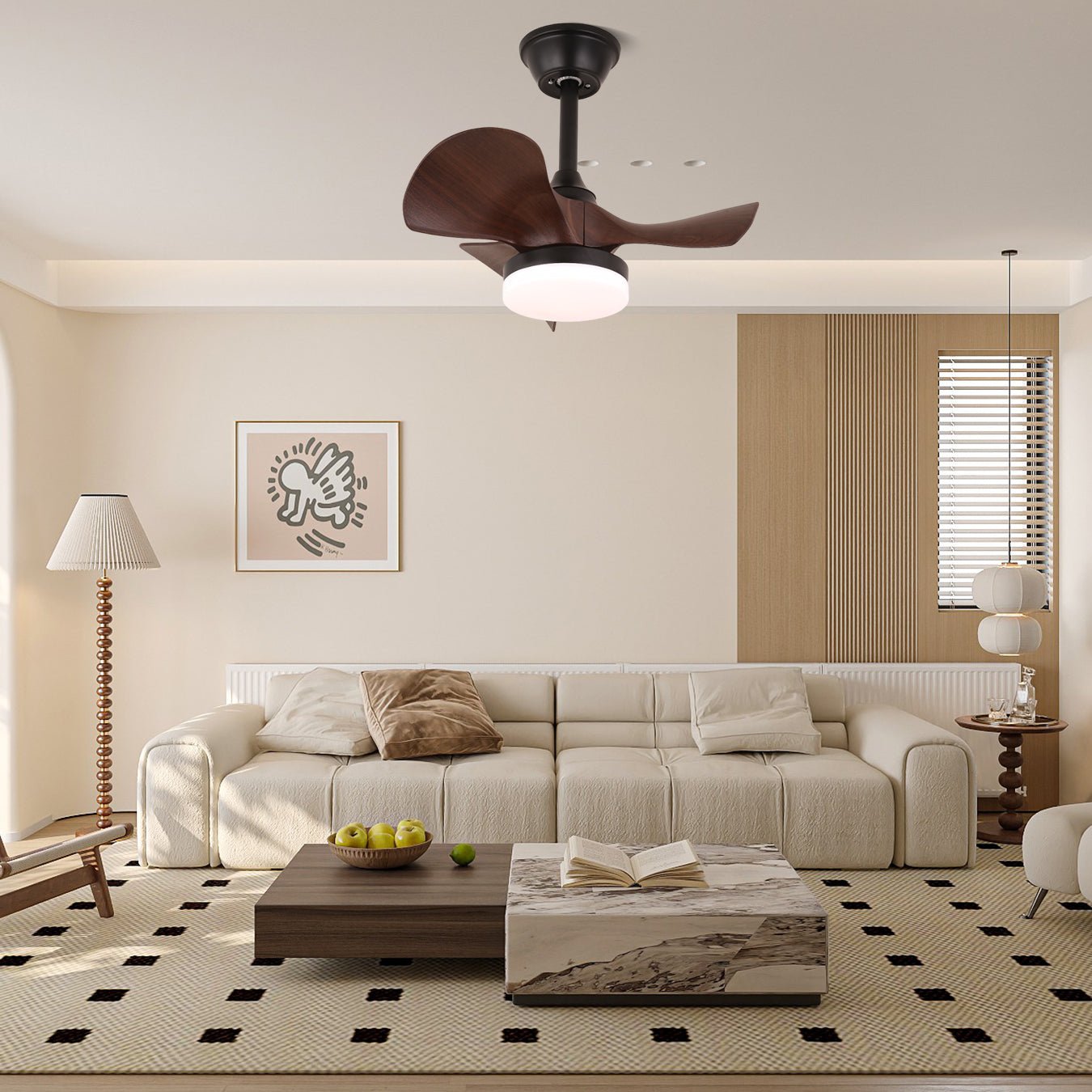 Harper Ceiling Fan Light by FIFTH & BEAM — product view 2