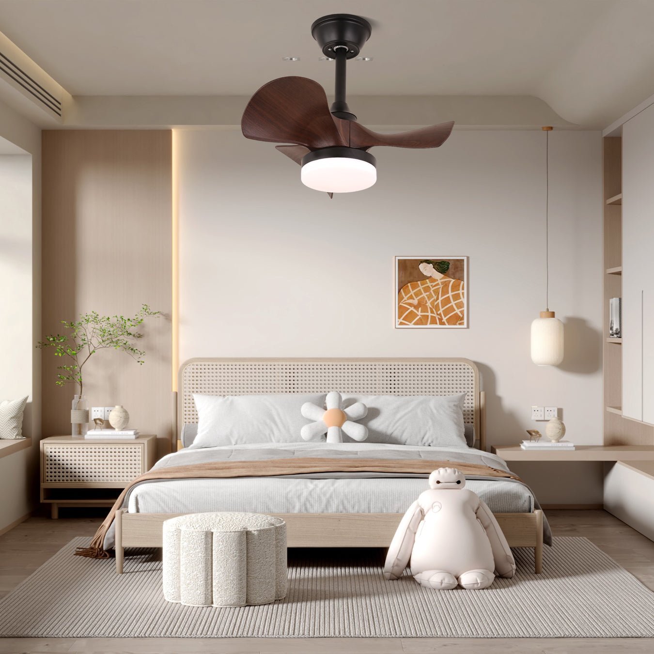 Harper Ceiling Fan Light by FIFTH & BEAM — product view 3