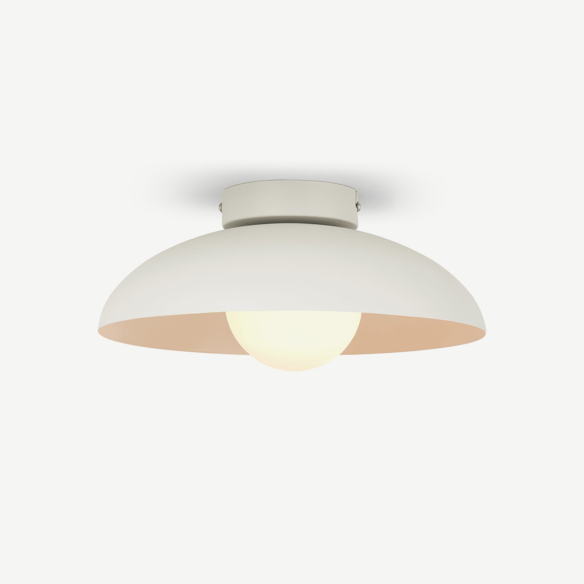 Harper Glass Dome Ceiling Lamp by FIFTH & BEAM — product view 12