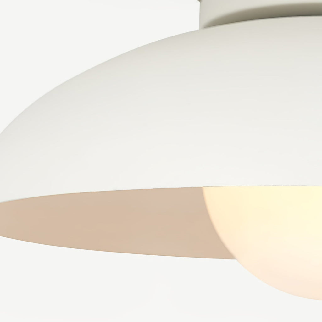 Harper Glass Dome Ceiling Lamp by FIFTH & BEAM — product view 11