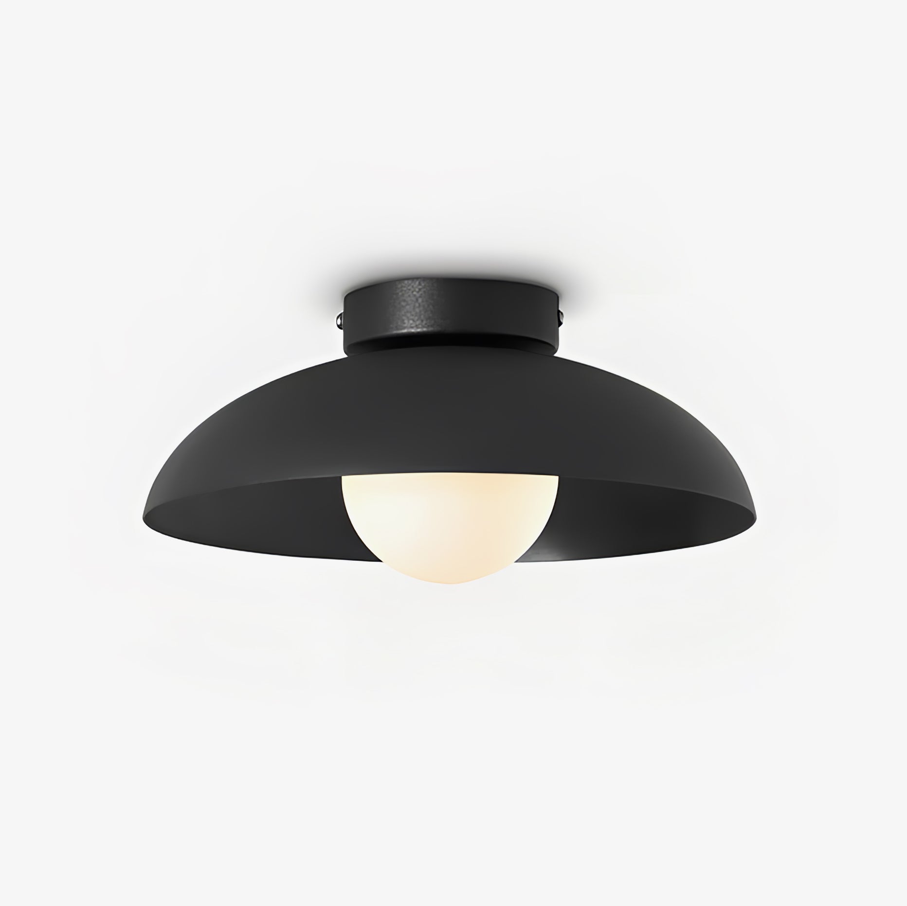 Harper Glass Dome Ceiling Lamp by FIFTH & BEAM — product view 1