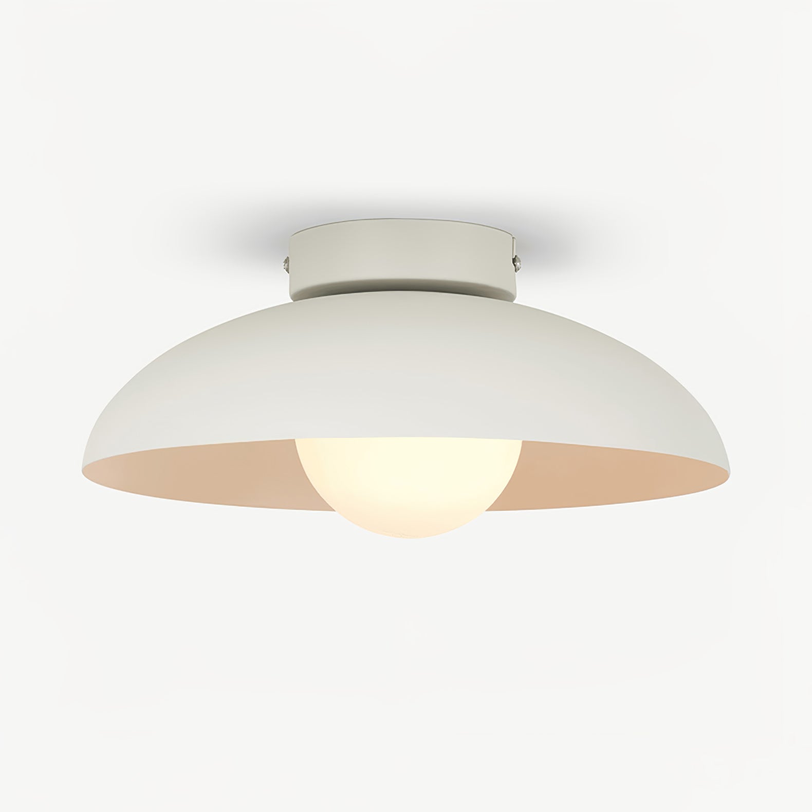 Harper Glass Dome Ceiling Lamp by FIFTH & BEAM — product view 9