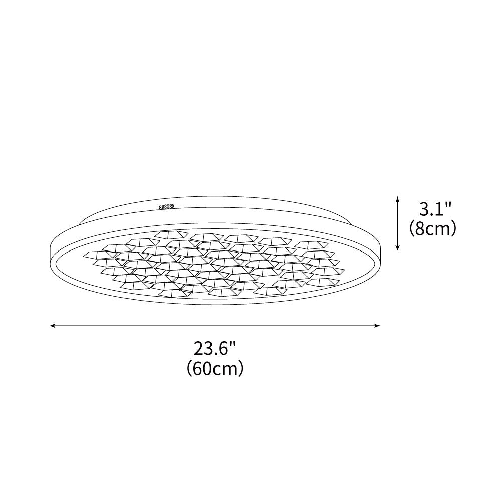 Heartwood Ceiling Lamp by FIFTH & BEAM — product view 3