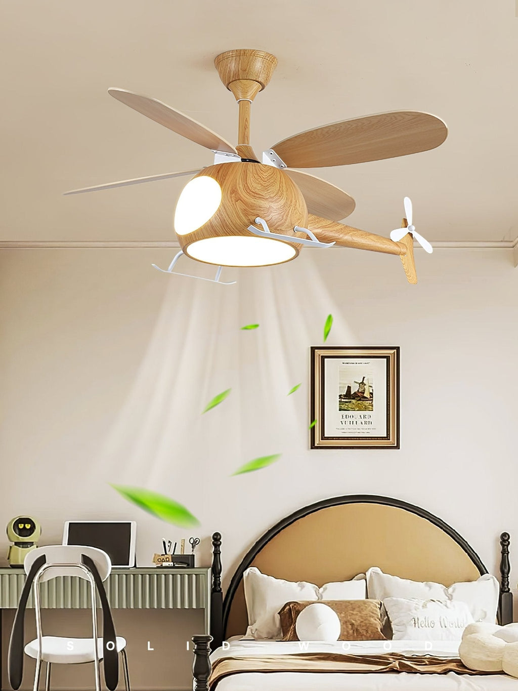 Heli Breeze Kids Ceiling Fan Light by FIFTH & BEAM — product view 24