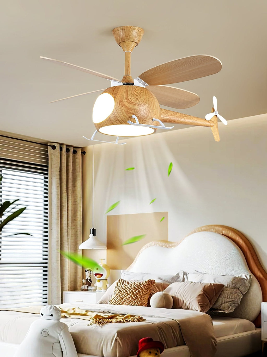 Heli Breeze Kids Ceiling Fan Light by FIFTH & BEAM — product view 23