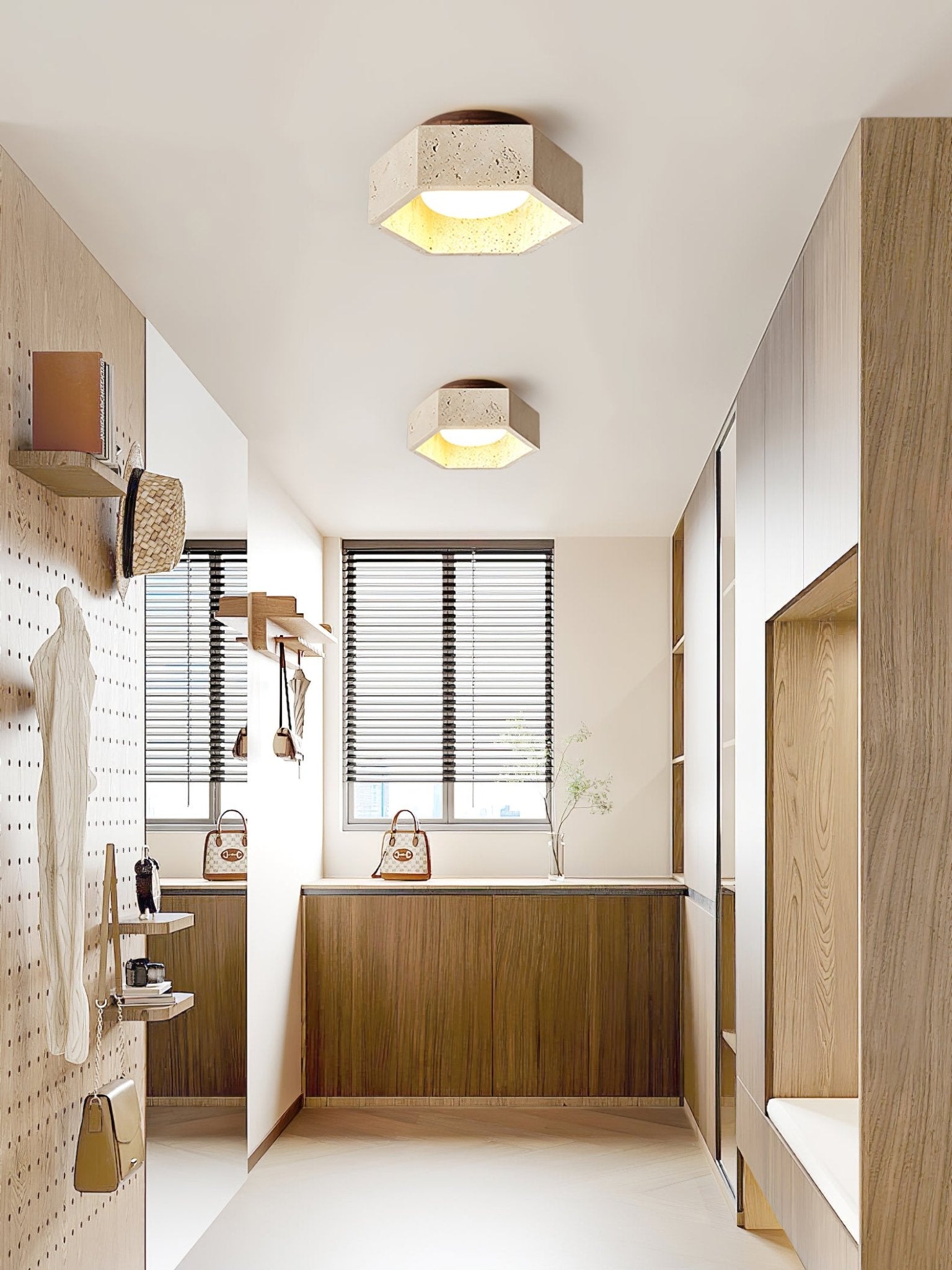 Hexa Core Ceiling Light by FIFTH & BEAM — product view 5