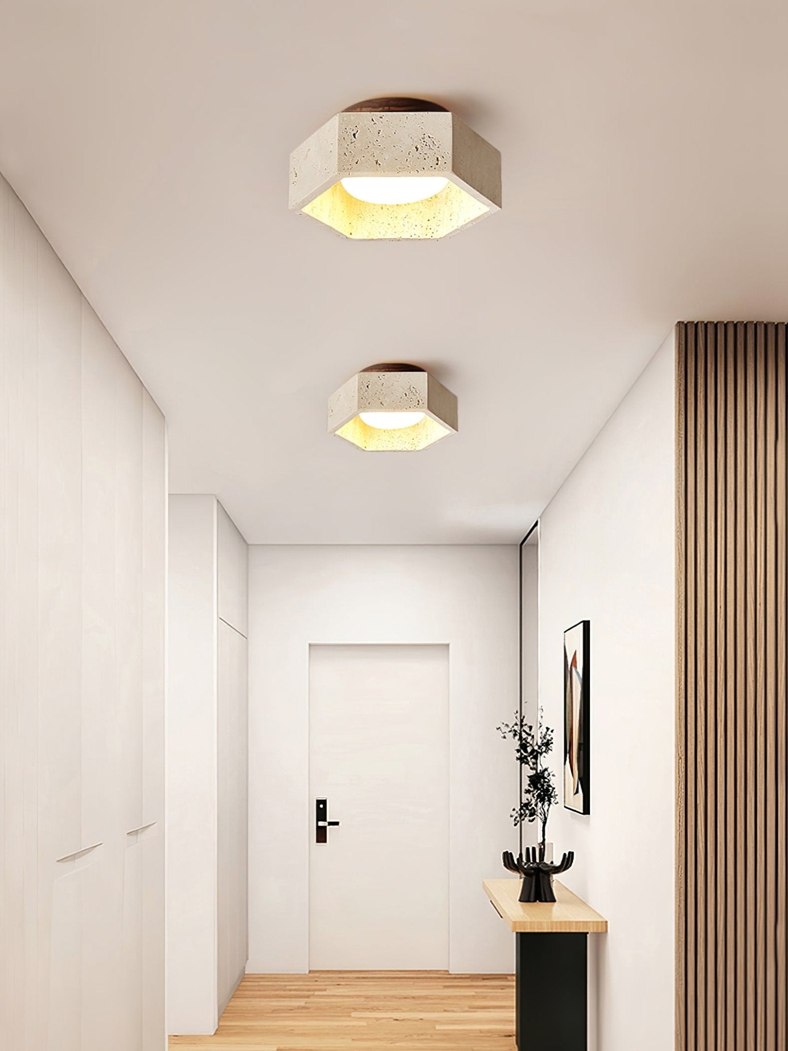 Hexa Core Ceiling Light by FIFTH & BEAM — product view 3