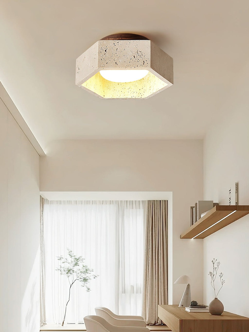Hexa Core Ceiling Light by FIFTH & BEAM — product view 7