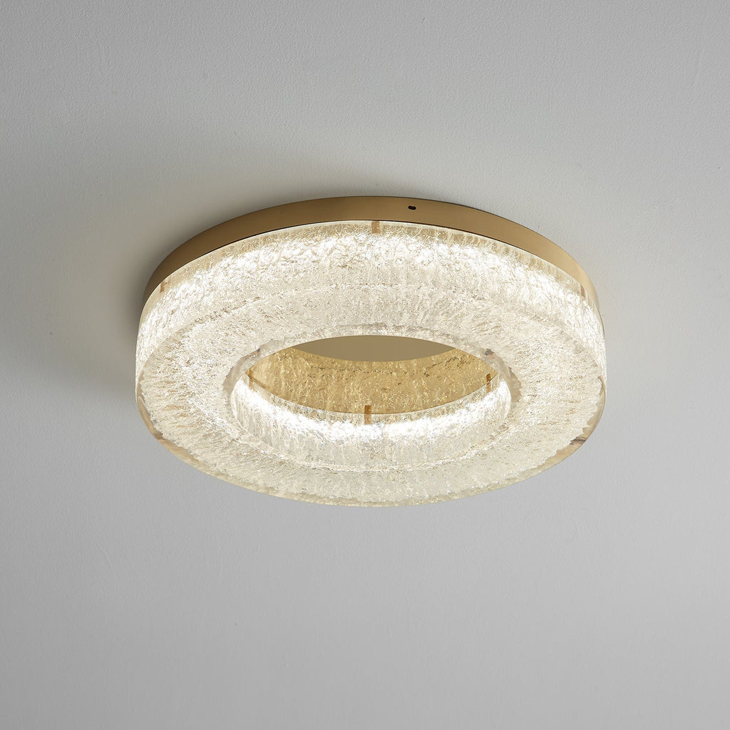 Ice Crack Circle Ceiling Lamp by FIFTH & BEAM — product view 11