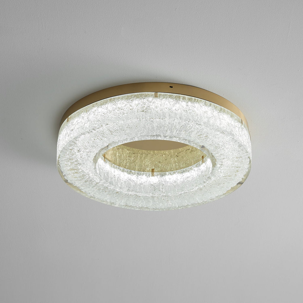 Ice Crack Circle Ceiling Lamp by FIFTH & BEAM — product view 13