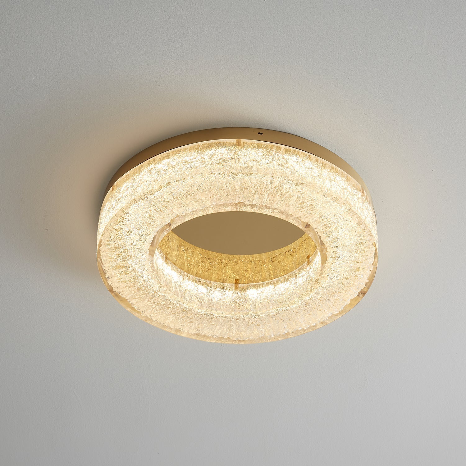 Ice Crack Circle Ceiling Lamp by FIFTH & BEAM — product view 14