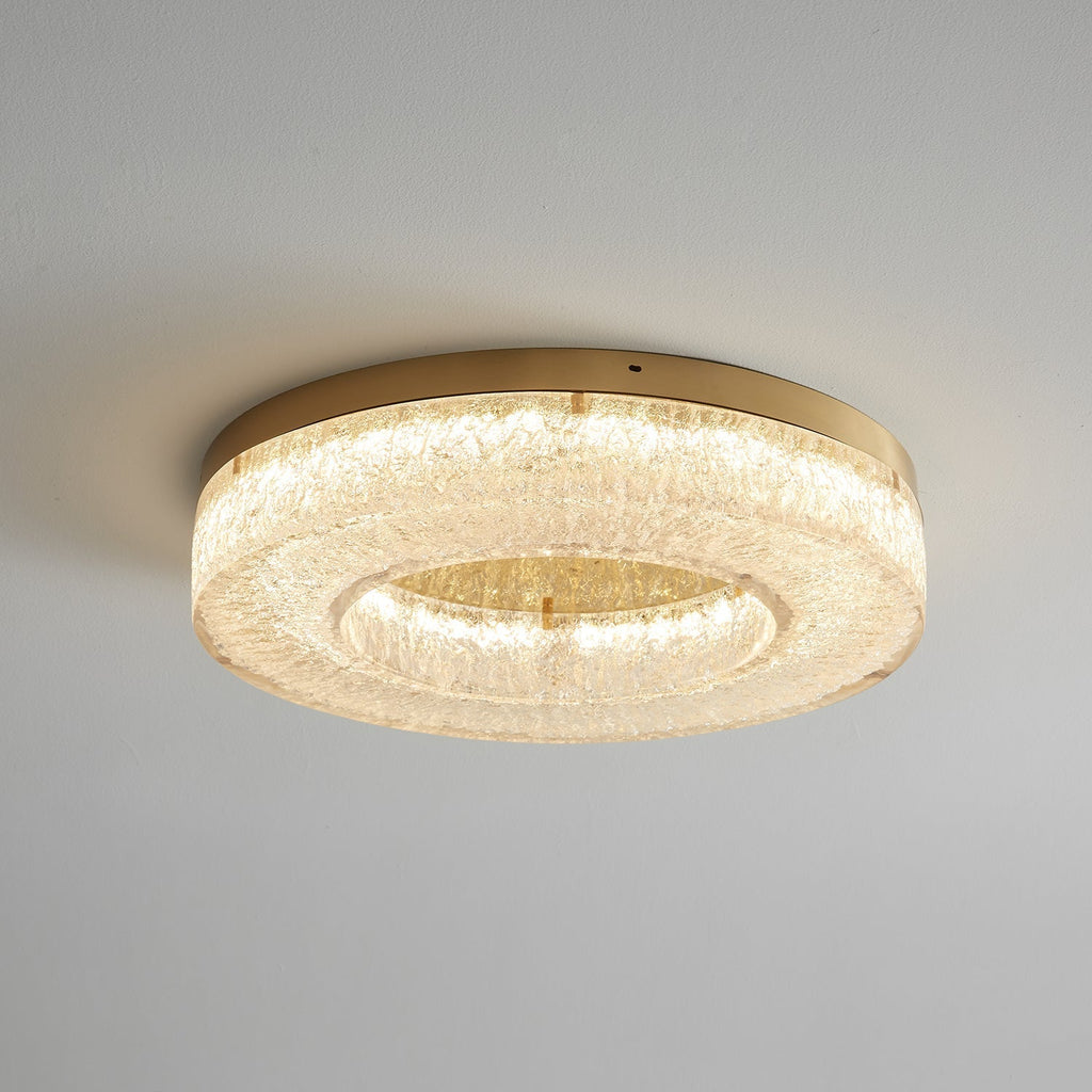 Ice Crack Circle Ceiling Lamp by FIFTH & BEAM — product view 15