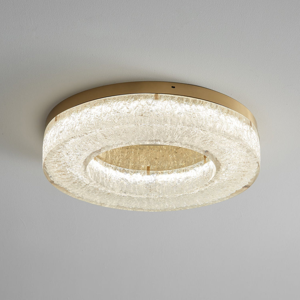 Ice Crack Circle Ceiling Lamp by FIFTH & BEAM — product view 17