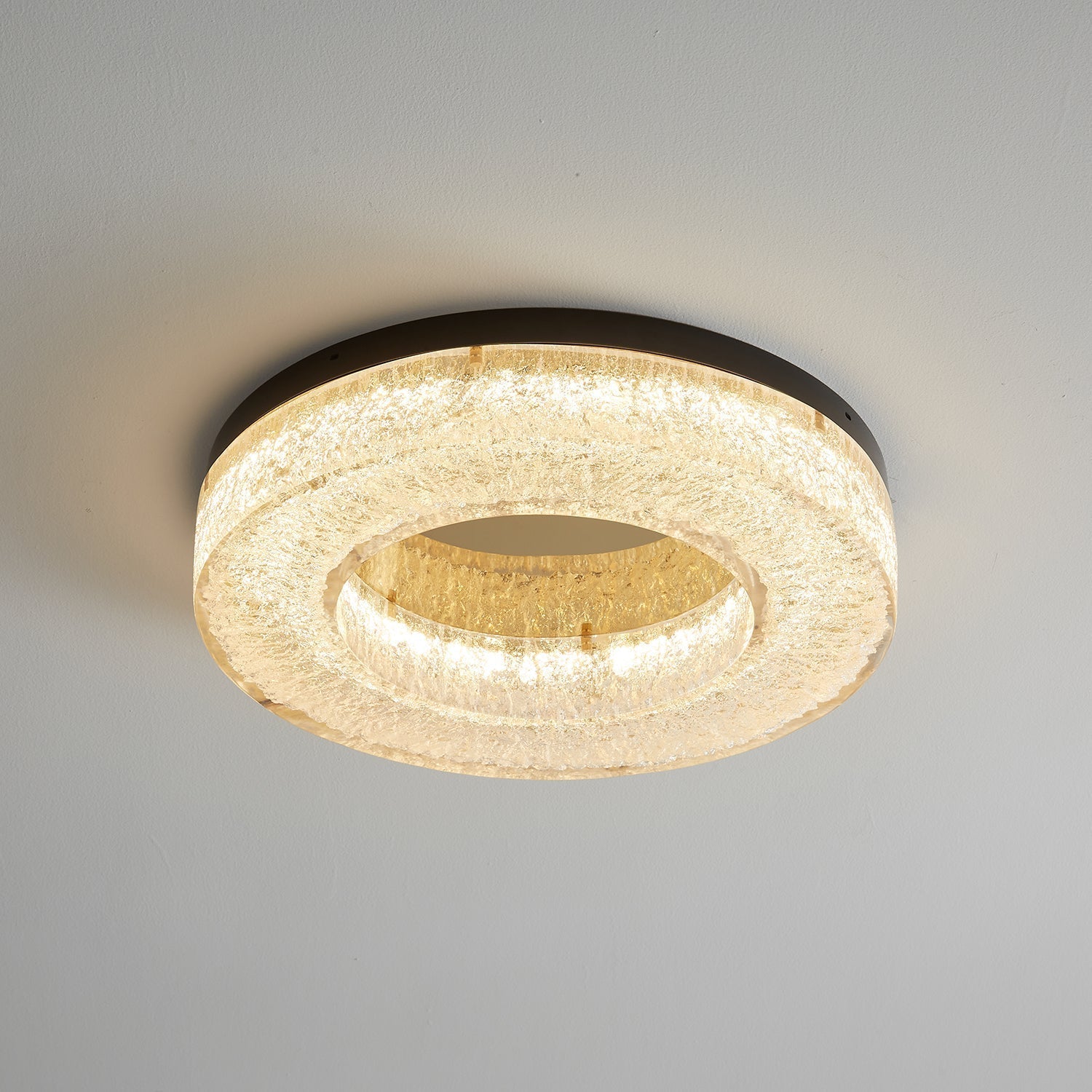 Ice Crack Circle Ceiling Lamp by FIFTH & BEAM — product view 20