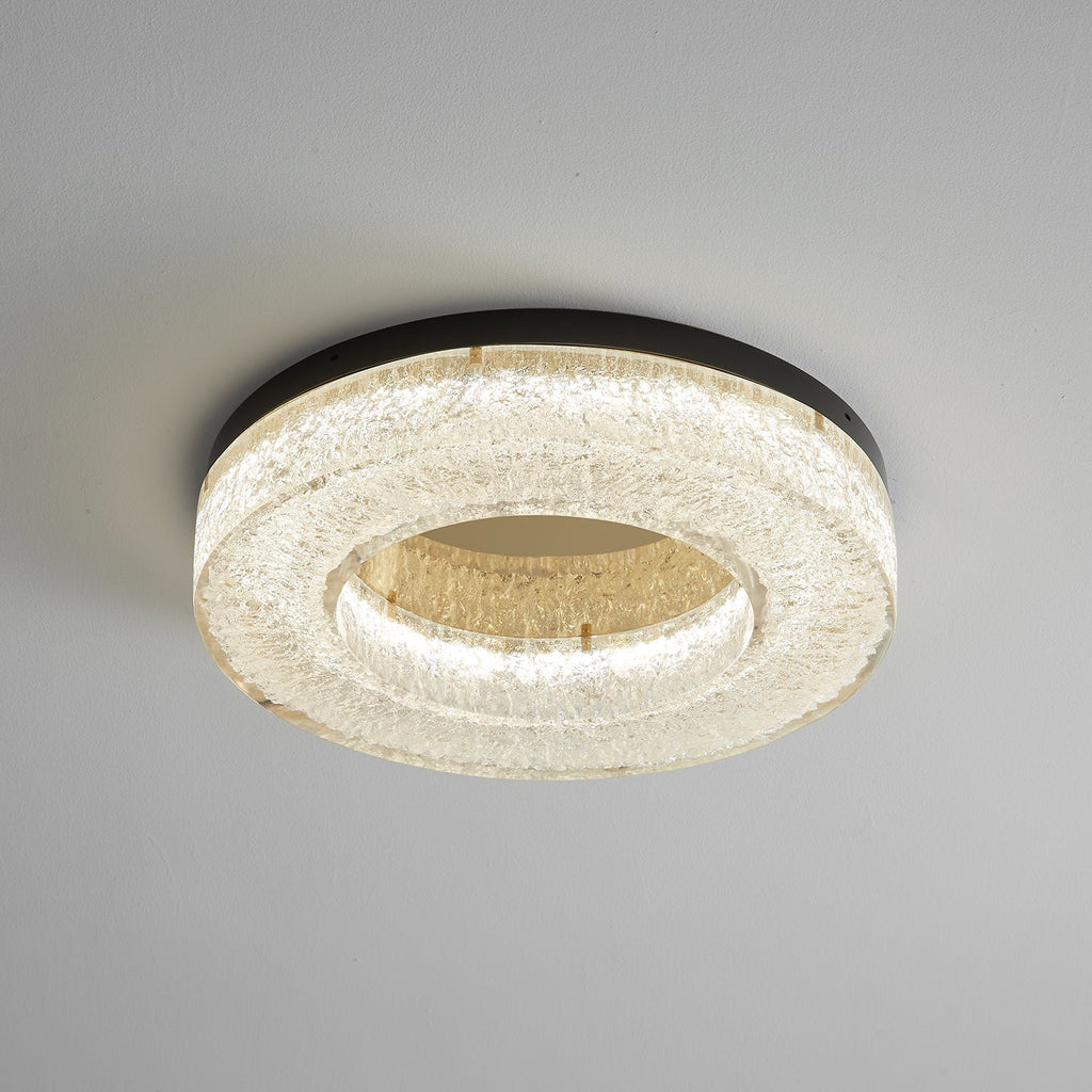 Ice Crack Circle Ceiling Lamp by FIFTH & BEAM — product view 21