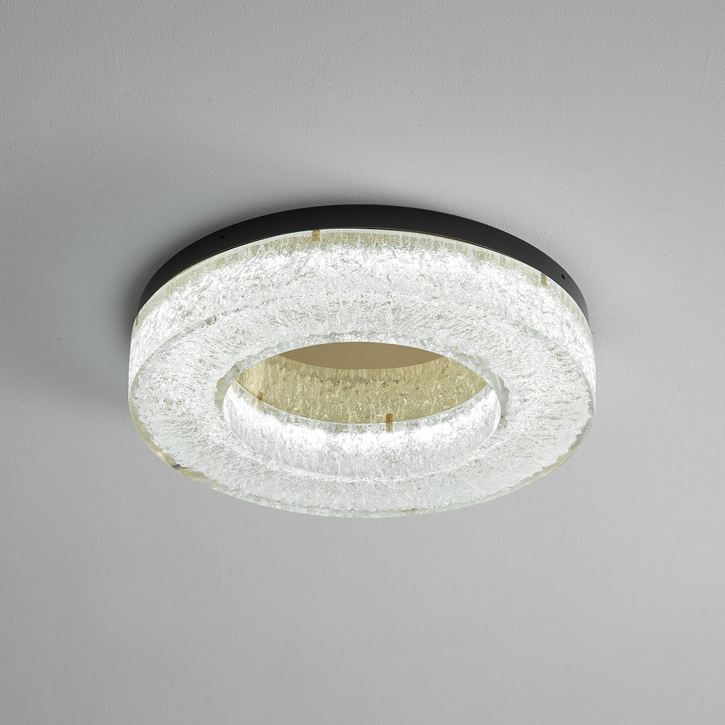 Ice Crack Circle Ceiling Lamp by FIFTH & BEAM — product view 22