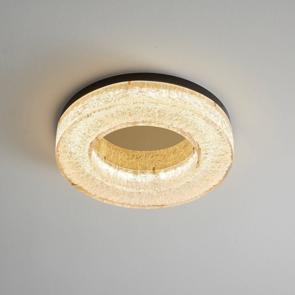 Ice Crack Circle Ceiling Lamp by FIFTH & BEAM — product view 24