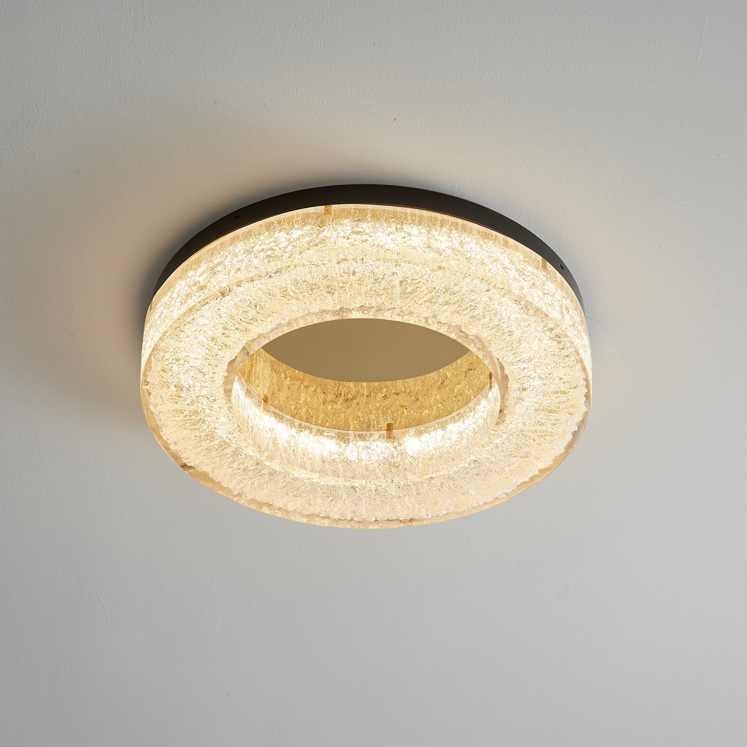 Ice Crack Circle Ceiling Lamp by FIFTH & BEAM — product view 24