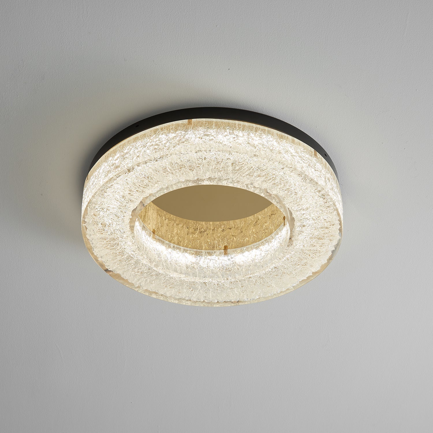 Ice Crack Circle Ceiling Lamp by FIFTH & BEAM — product view 25