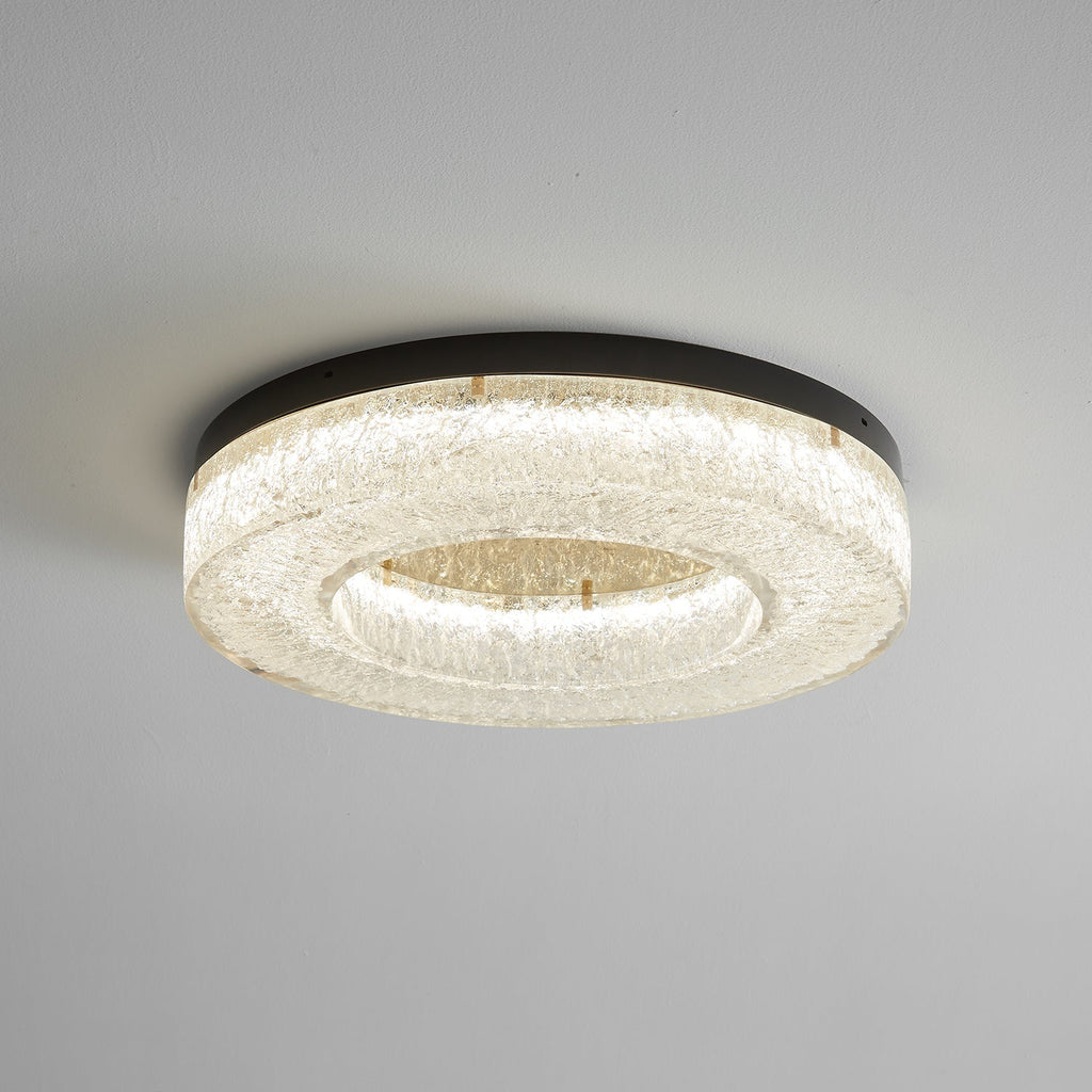 Ice Crack Circle Ceiling Lamp by FIFTH & BEAM — product view 26