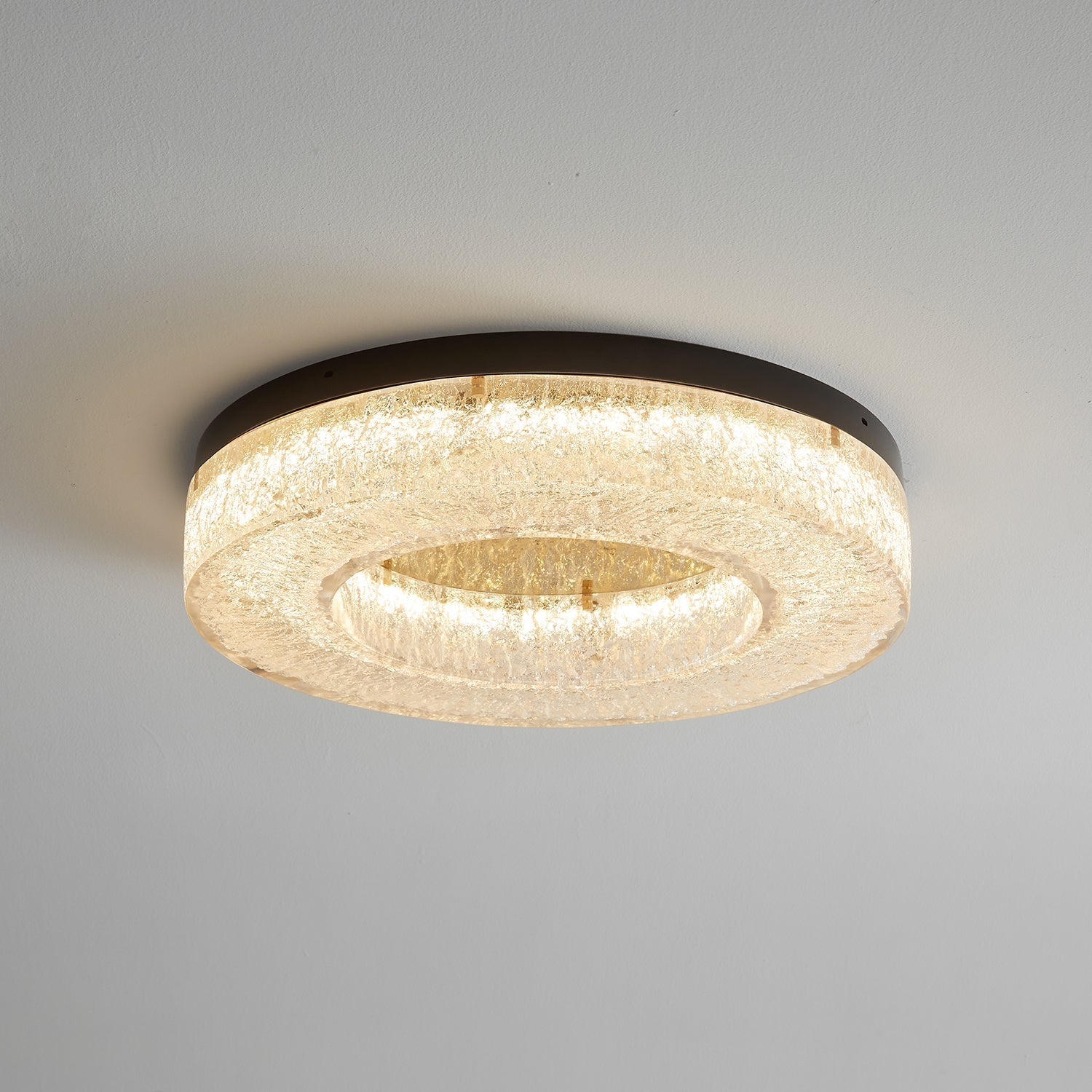 Ice Crack Circle Ceiling Lamp by FIFTH & BEAM — product view 27