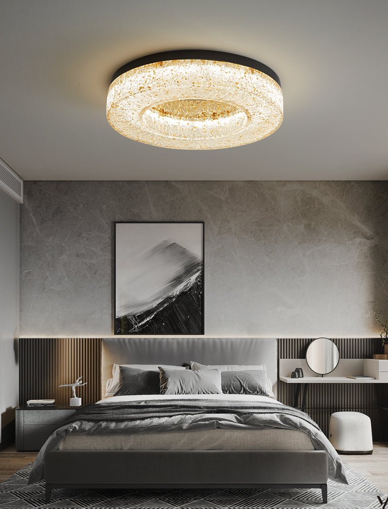 Ice Crack Circle Ceiling Lamp by FIFTH & BEAM — product view 41