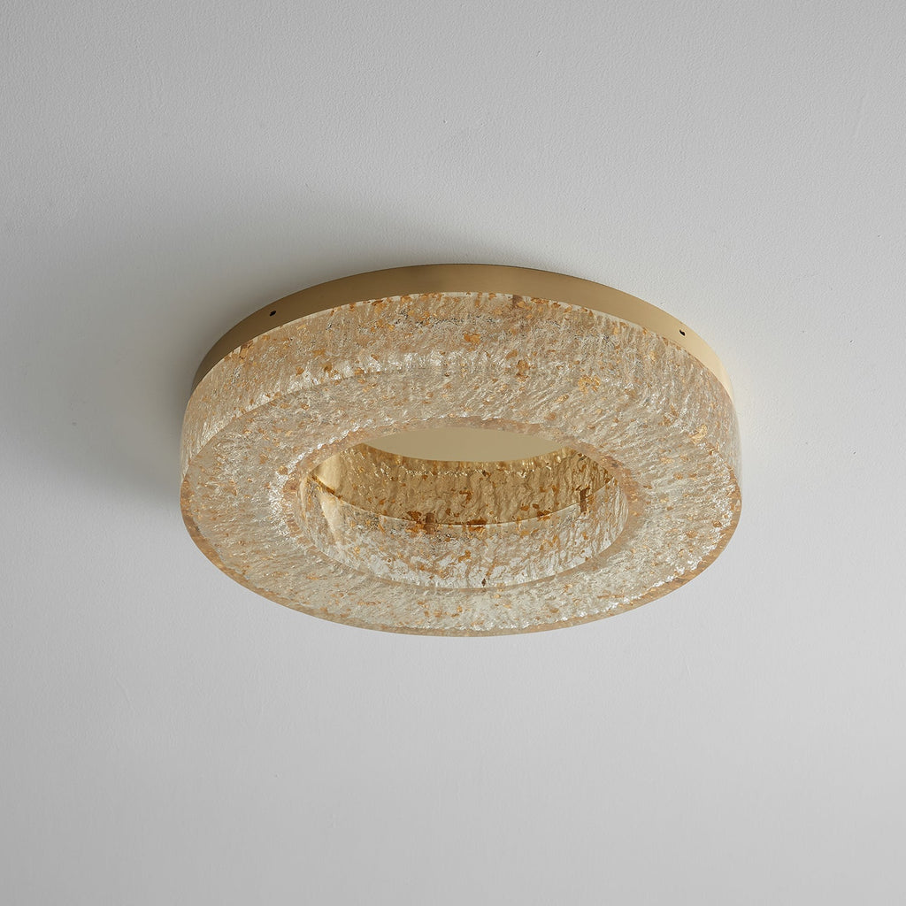 Ice Crack Circle Ceiling Lamp by FIFTH & BEAM — product view 28