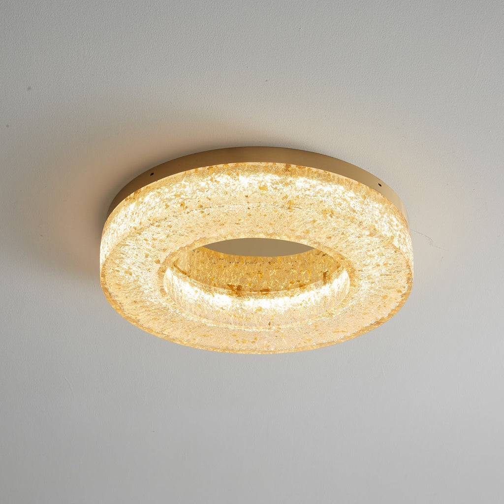 Ice Crack Circle Ceiling Lamp by FIFTH & BEAM — product view 29