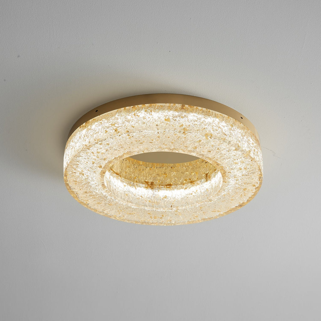 Ice Crack Circle Ceiling Lamp by FIFTH & BEAM — product view 30