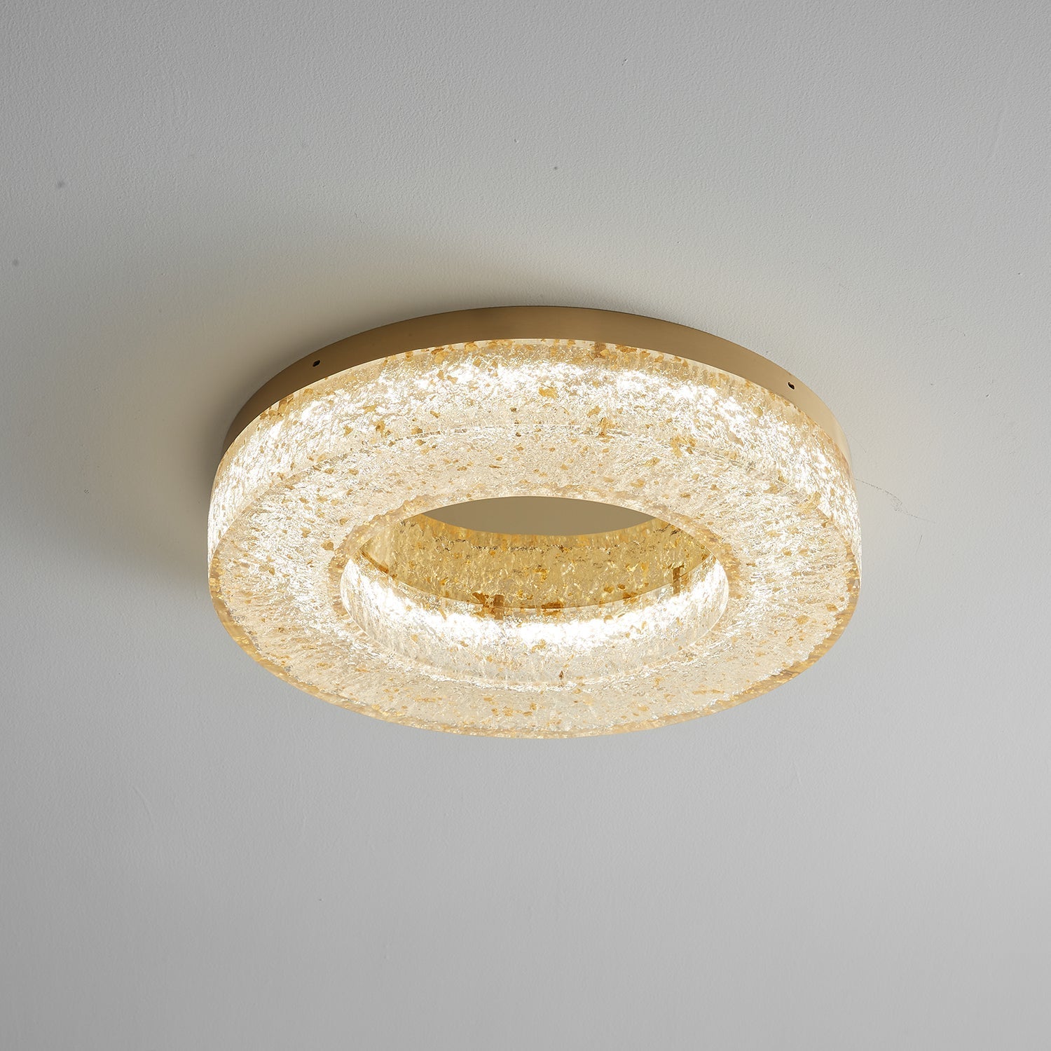 Ice Crack Circle Ceiling Lamp by FIFTH & BEAM — product view 30