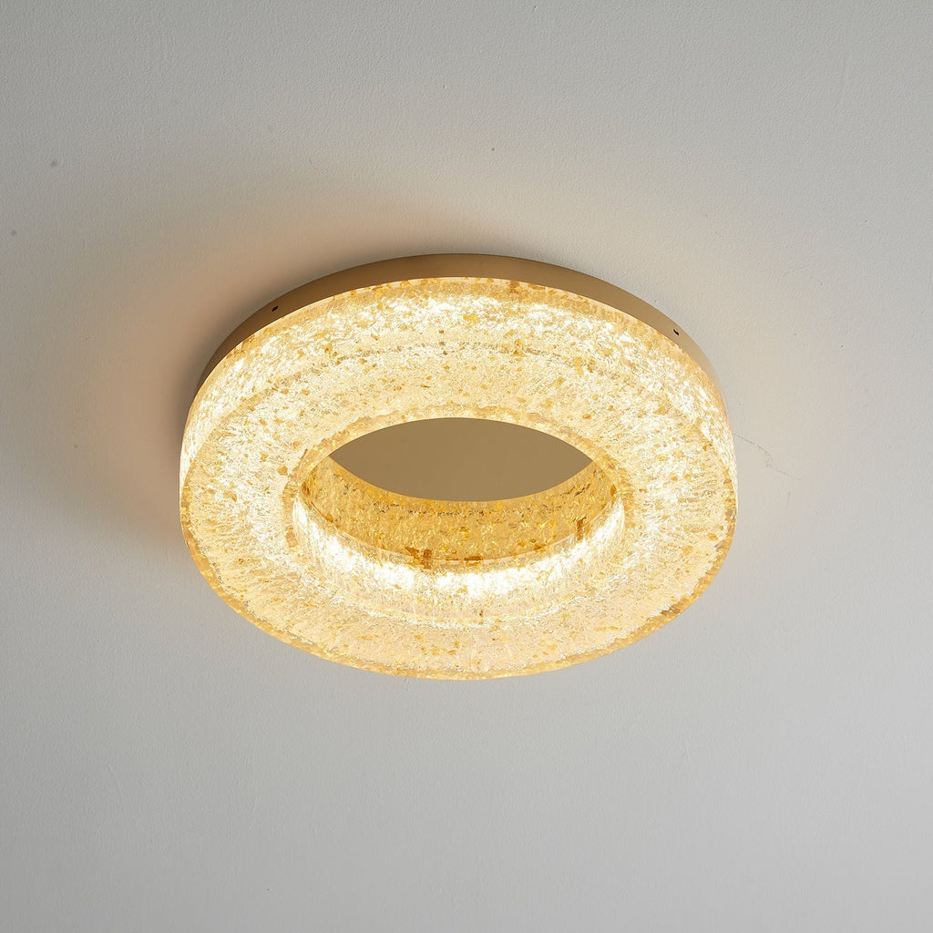 Ice Crack Circle Ceiling Lamp by FIFTH & BEAM — product view 32