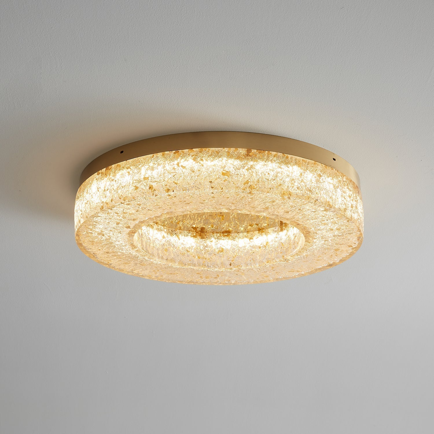 Ice Crack Circle Ceiling Lamp by FIFTH & BEAM — product view 36