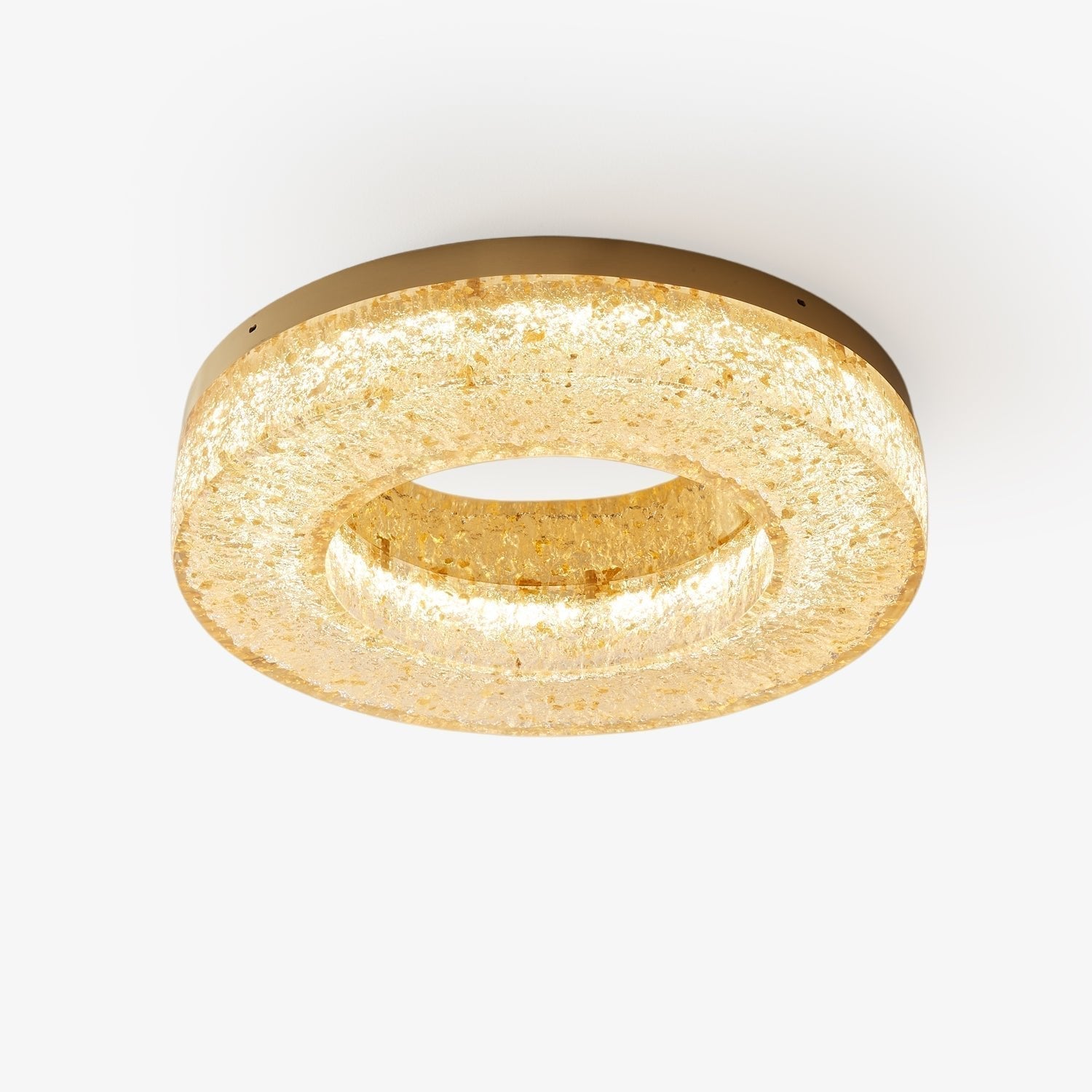 Ice Crack Circle Ceiling Lamp by FIFTH & BEAM — product view 1